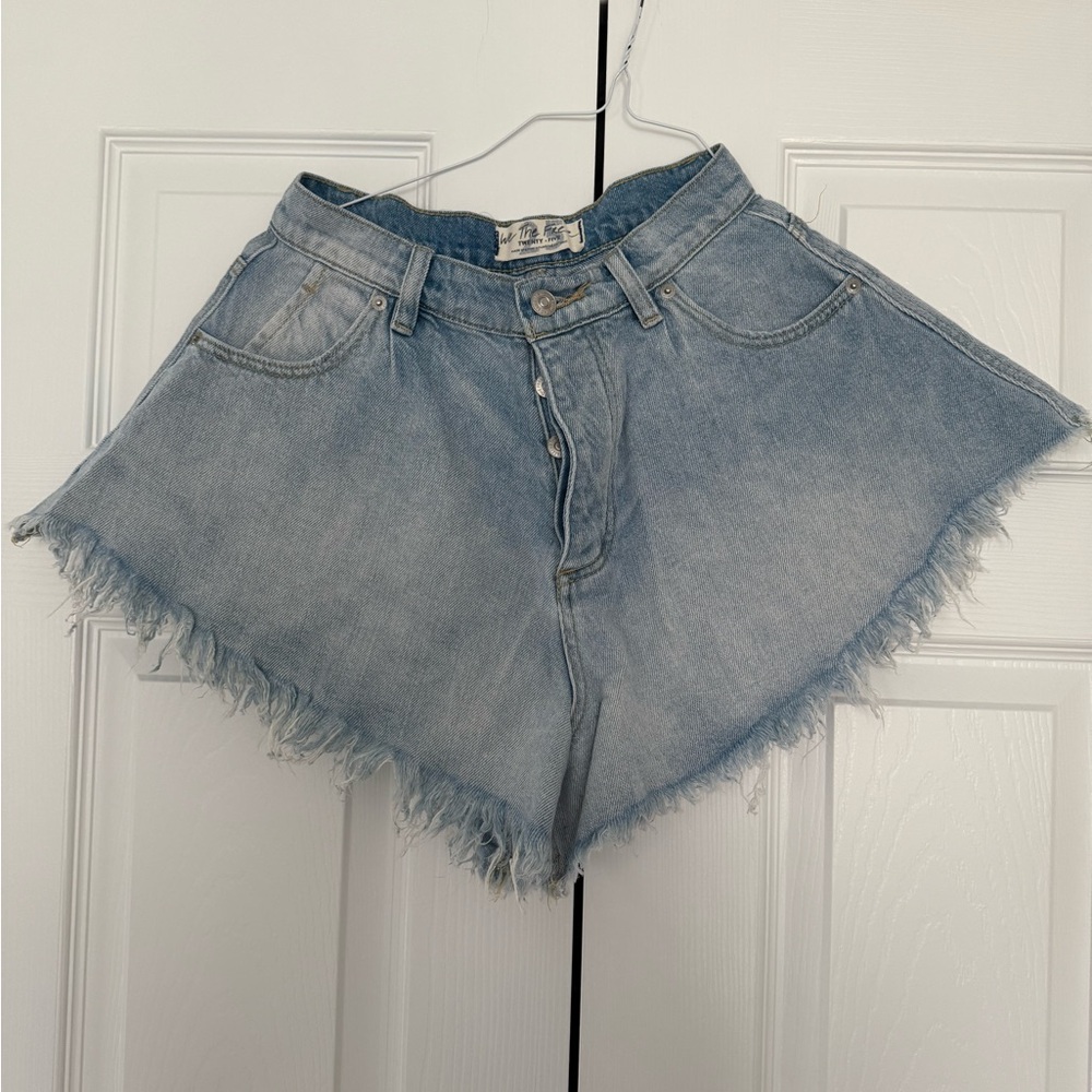 We The Free Jean shorts. Size 25.